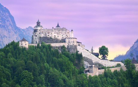 Burg Hohenwerfen mit Greifvogelschau, Werfen im Salzburger Land